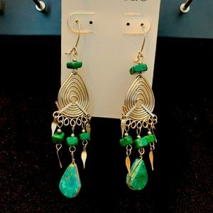 Turquoise earrings